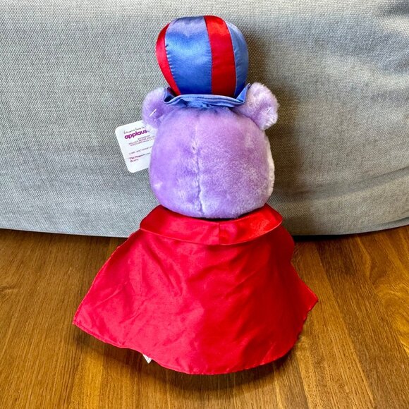 DISNEY GUMMI BEARS Zummi Plush 1985 Vintage Toy With Tags Medallion Collectible - Picture 2 of 10